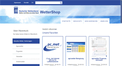 Desktop Screenshot of dwd-shop.de